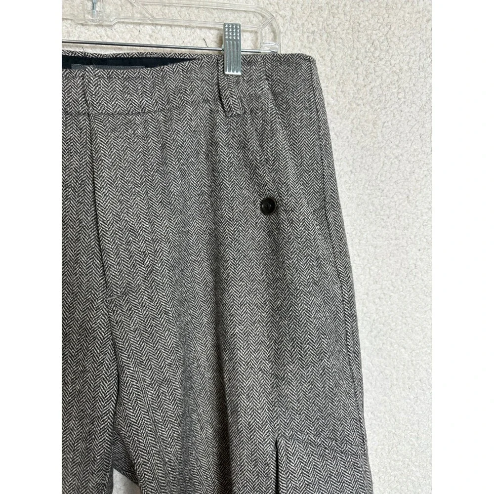 Banana‎ Republic Men's Herringbone Wool Blend Cargo Pants Size 32x32 Brown - Picture 4 of 14